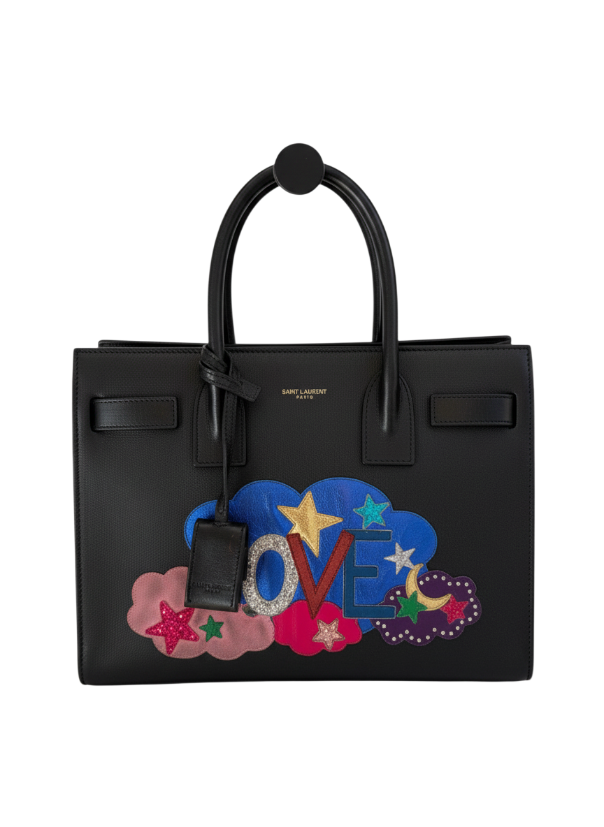 Saint Laurent Sac De Jour Baby Love Black