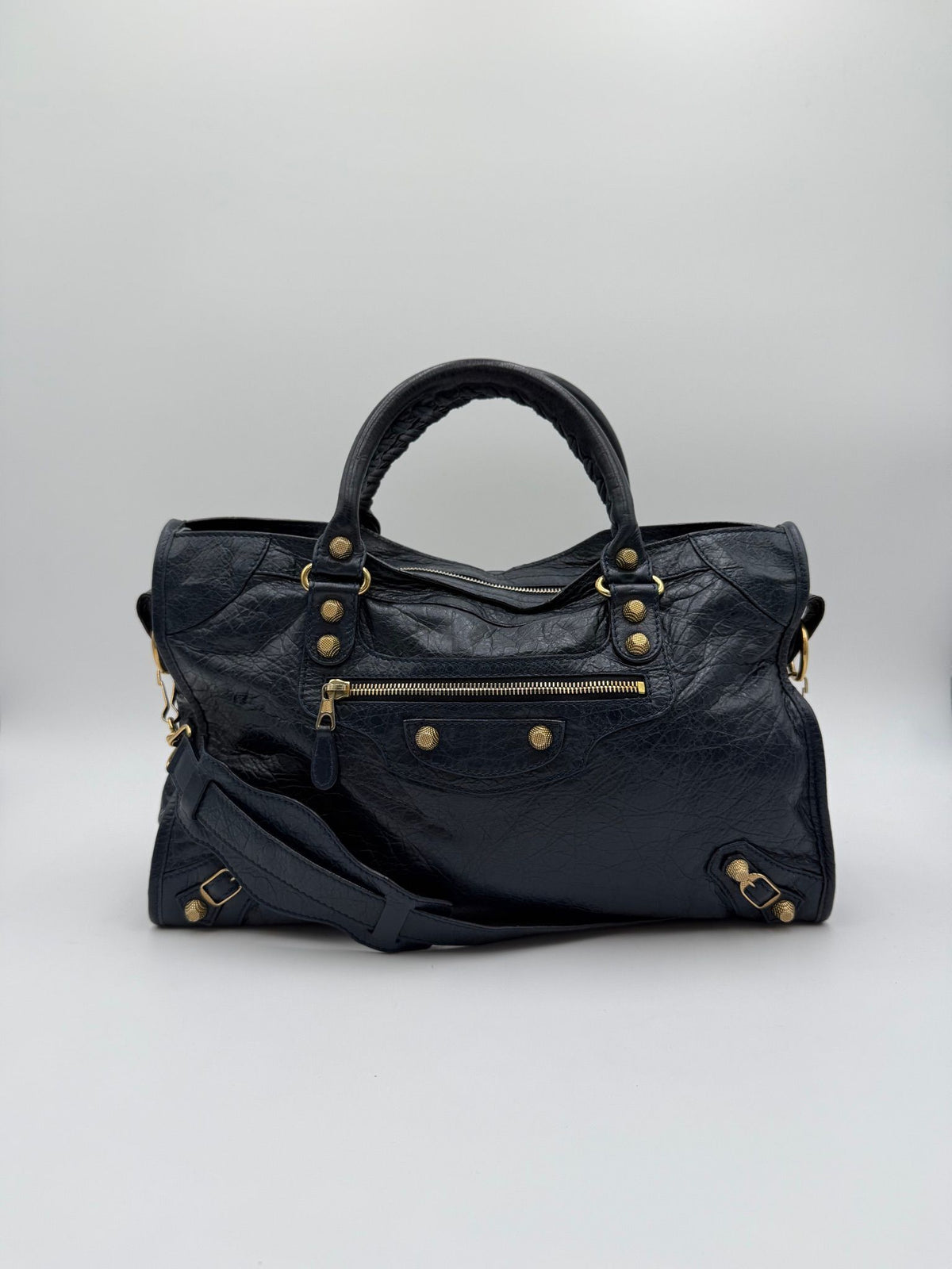 Balenciaga City Bag Large Navy