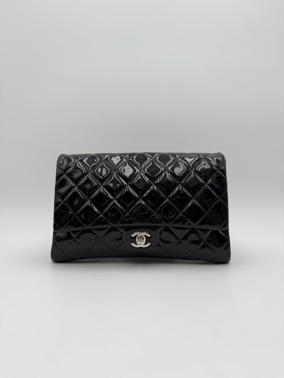 Chanel Flap Bag Black Patent