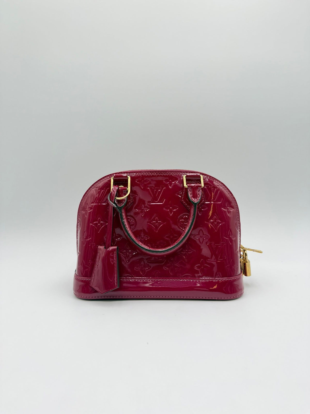 Louis Vuitton Alma BB Red Patent