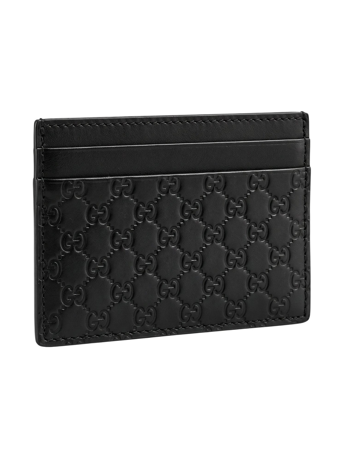 Porte Carte Gucci Noir Cuir – Certificat Entrupy
