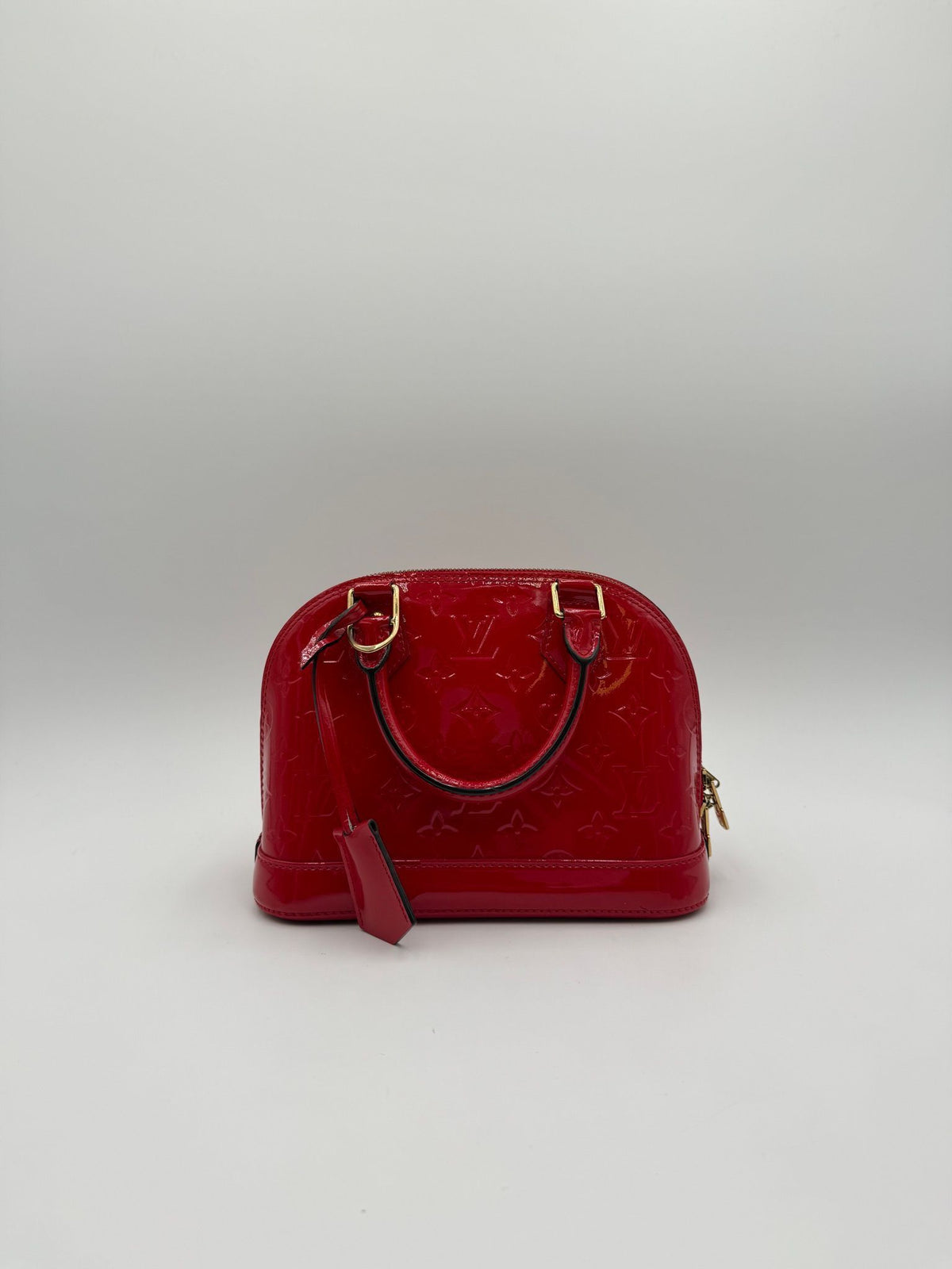Louis Vuitton Alma BB Red Patent
