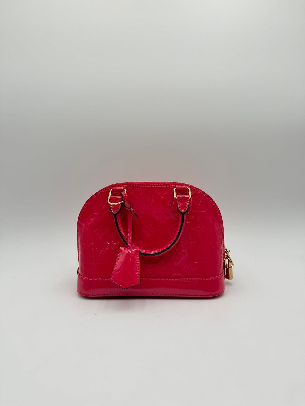 Louis Vuitton Alma BB Pink Patent