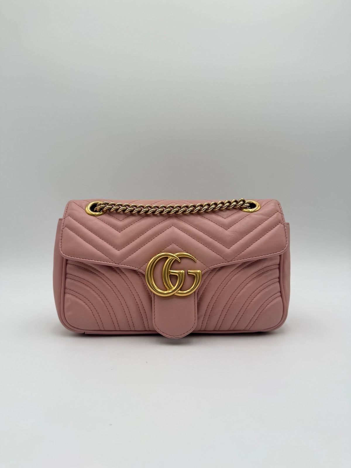 Gucci GG Marmont Flap Medium Pink
