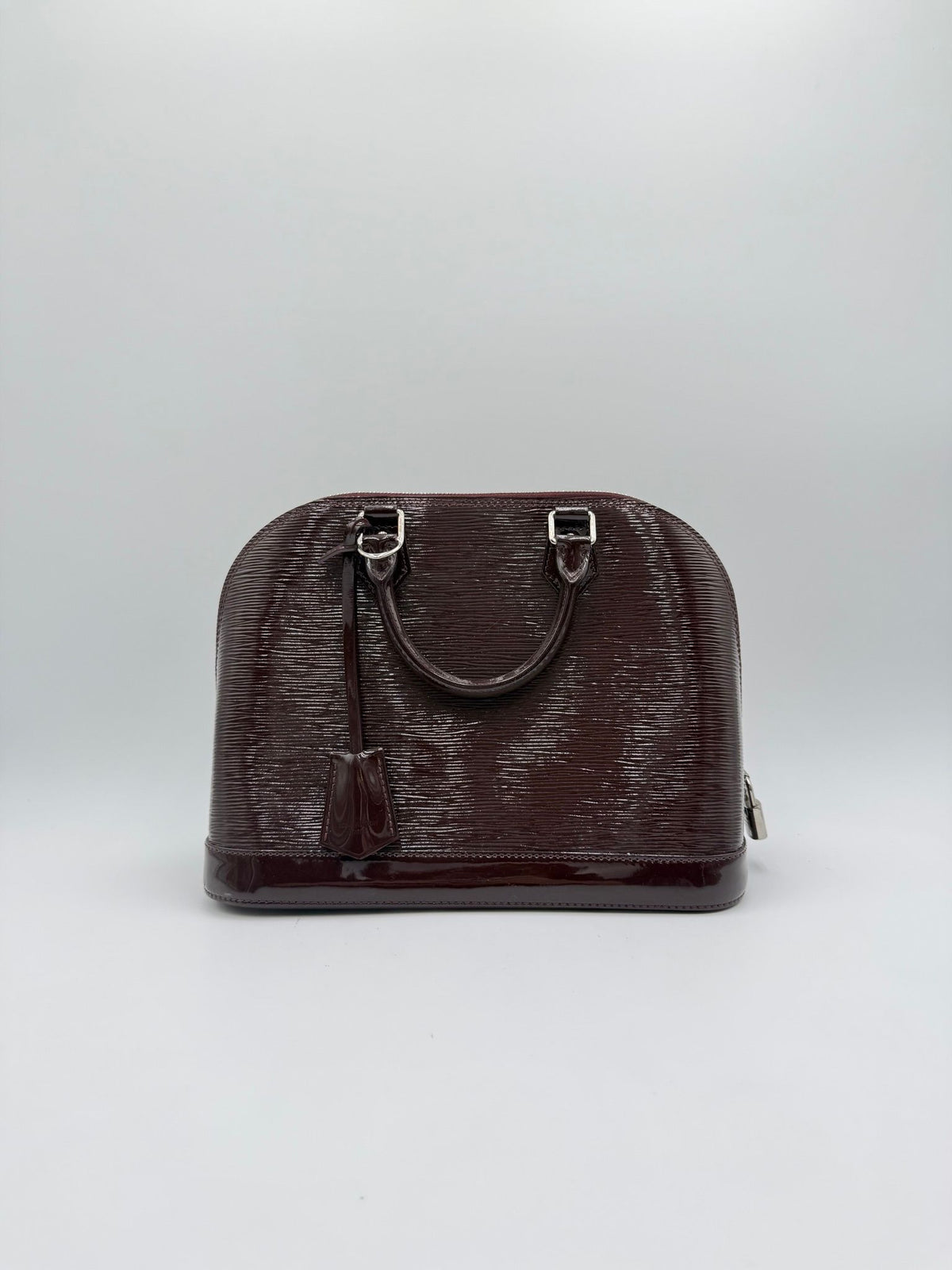 Louis Vuitton Alma PM Brown Épi Patent