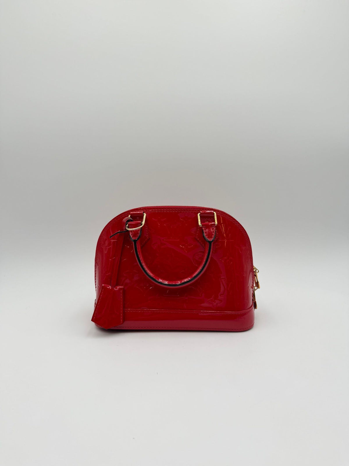 Louis Vuitton Alma BB Red Patent