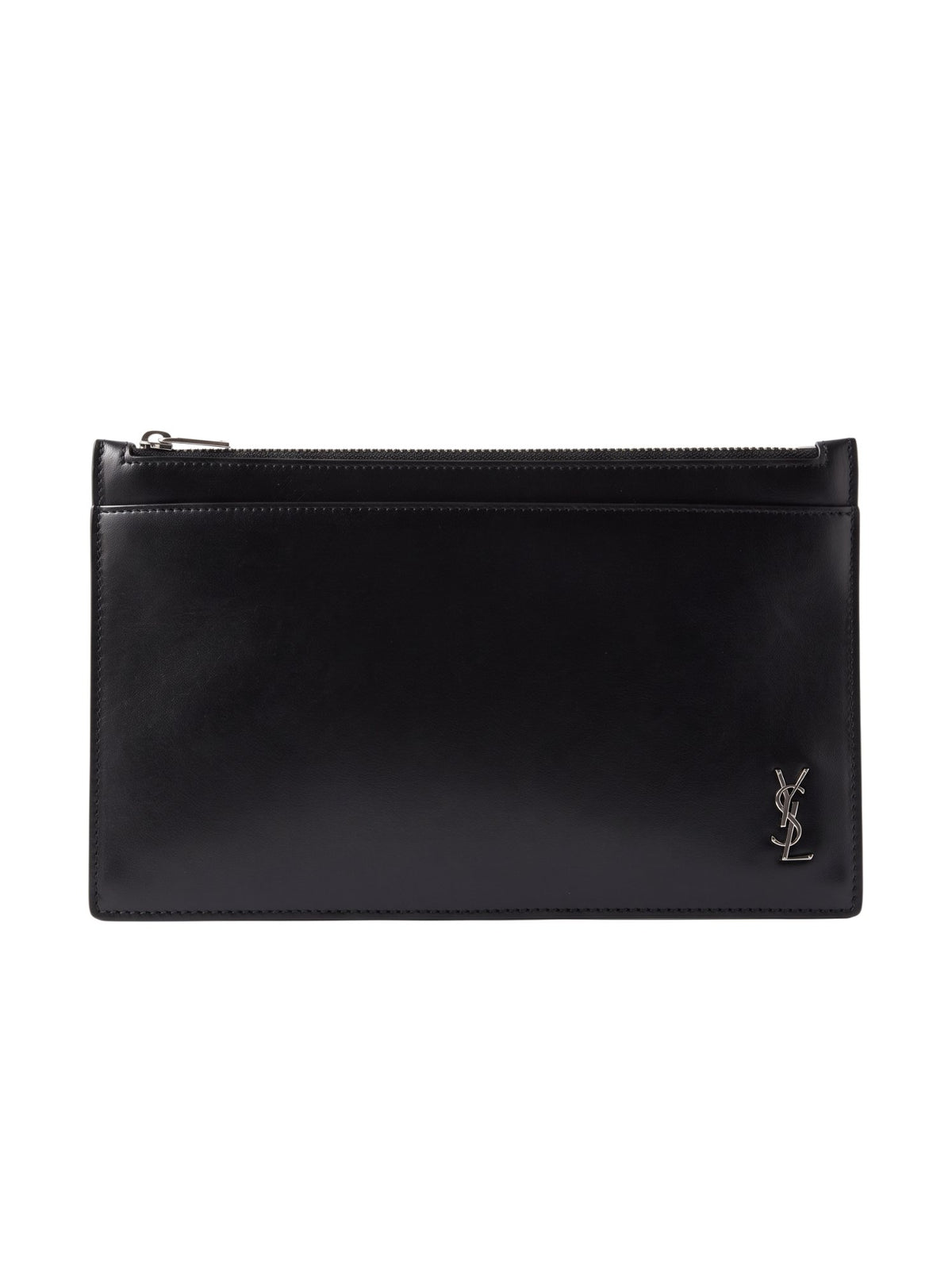 Saint Laurent Pochette Clutch Cuir Noir