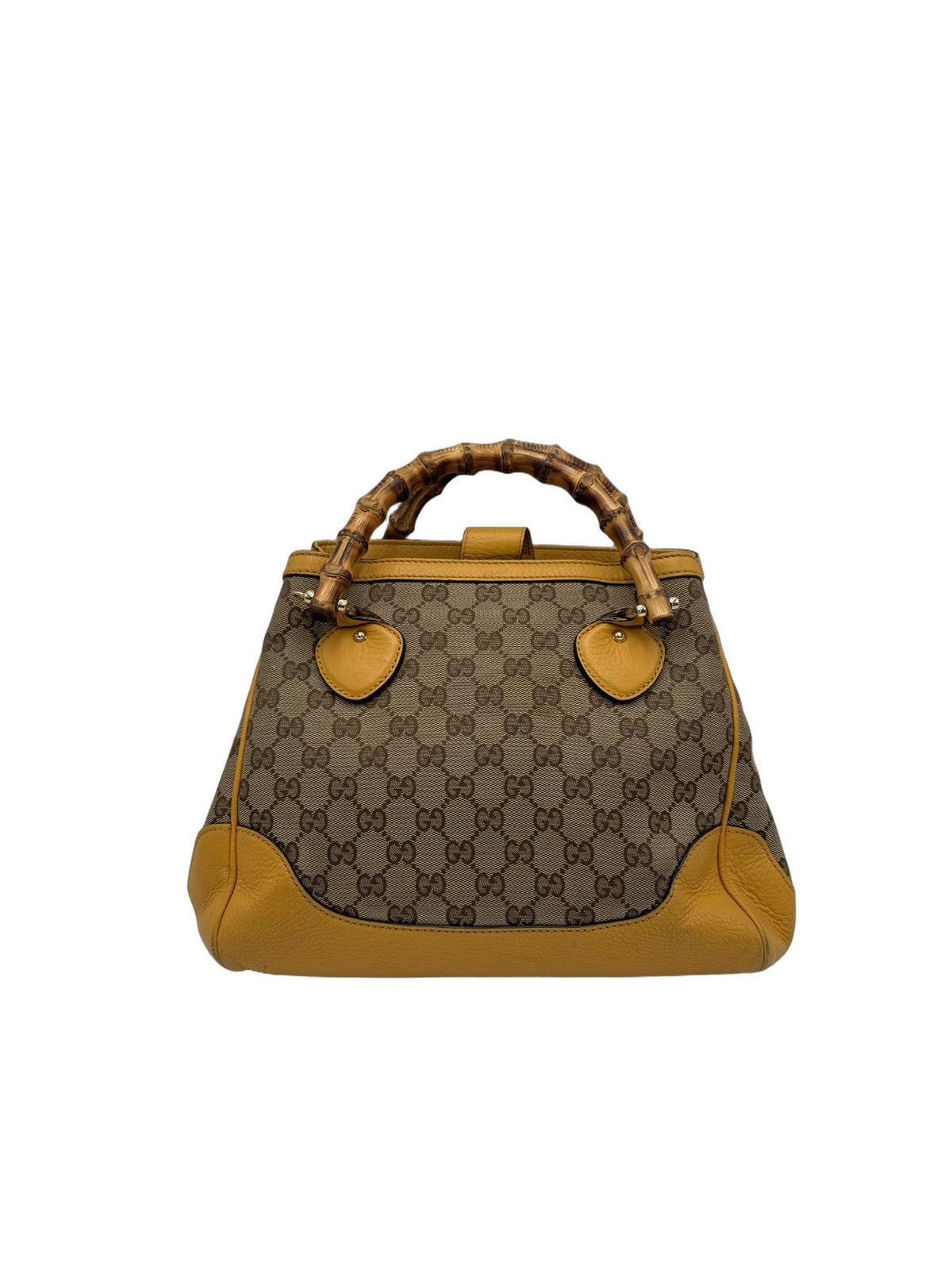 Gucci Diana GG Bamboo Jaune